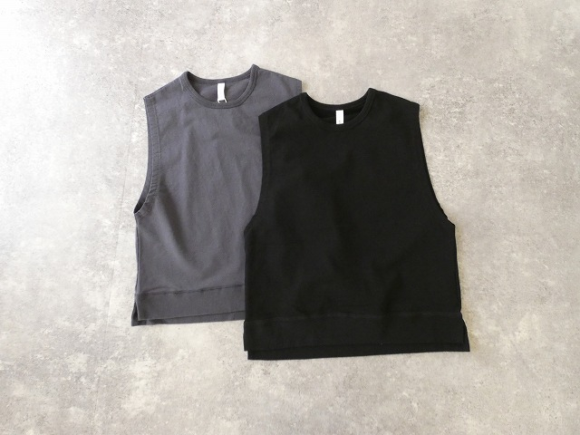 prit(プリット) 40/1 DEPENDランダムミニ裏毛プルオーバーベストの商品画像3