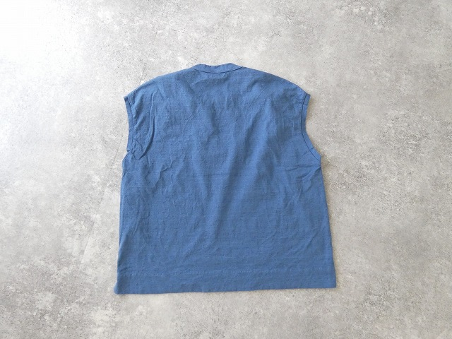 prit(プリット) 17/1空紡天竺オーバーサイズプルオーバーベストの商品画像43