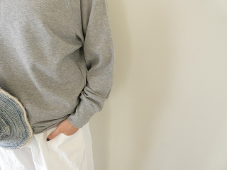 prit(プリット) 40/1強撚糸スピン裏毛ラグランスリーブプルオーバーの商品画像17