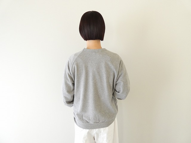 prit(プリット) 40/1強撚糸スピン裏毛ラグランスリーブプルオーバーの商品画像5