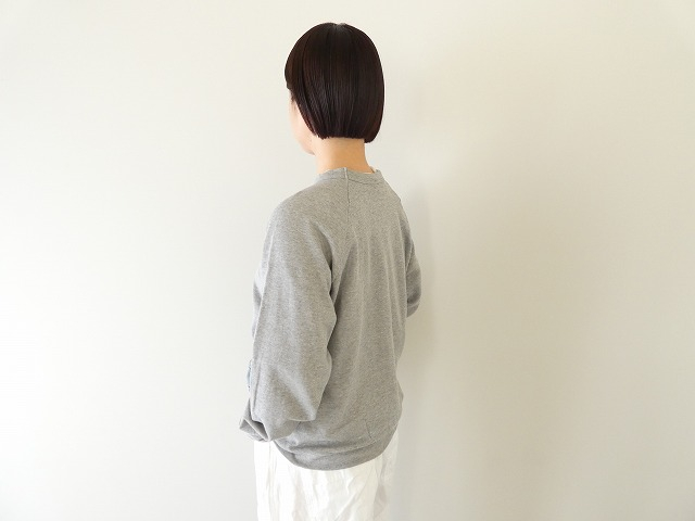prit(プリット) 40/1強撚糸スピン裏毛ラグランスリーブプルオーバーの商品画像6