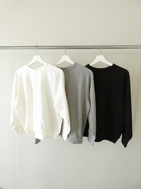 prit(プリット) 40/1強撚糸スピン裏毛ラグランスリーブプルオーバーの商品画像8