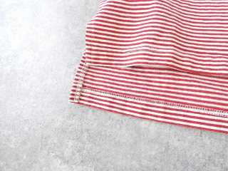 prit(プリット) 空紡度詰天竺ミジンボーダー5分袖クルーネックプルオーバーの商品画像33