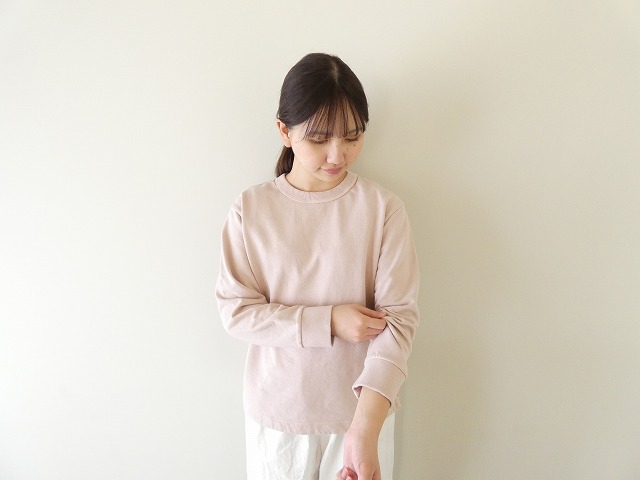 RINEN(リネン) 20/1オーガニック裏毛クルーネックの商品画像2