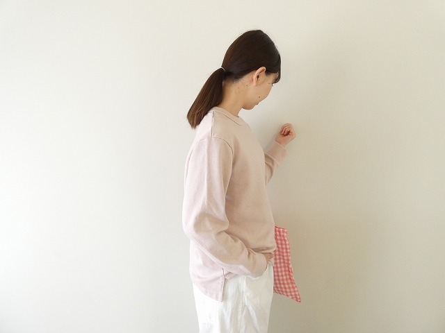 RINEN(リネン) 20/1オーガニック裏毛クルーネックの商品画像4