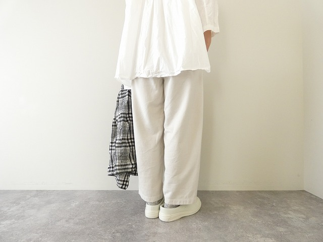 RINEN(リネン) 40/2スーピマ裏毛ラクパンツの商品画像4