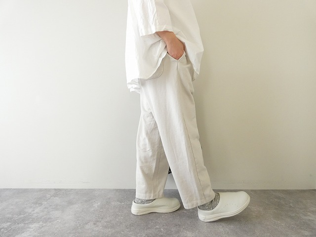 RINEN(リネン) 40/2スーピマ裏毛ラクパンツの商品画像5