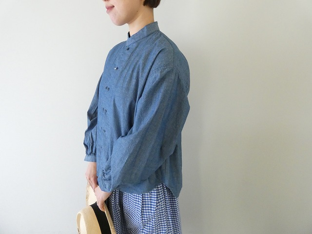 Sarahwear(サラウェア) Dungaree Farmers ダンガリーファーマーニコニコ釦シャツの商品画像2