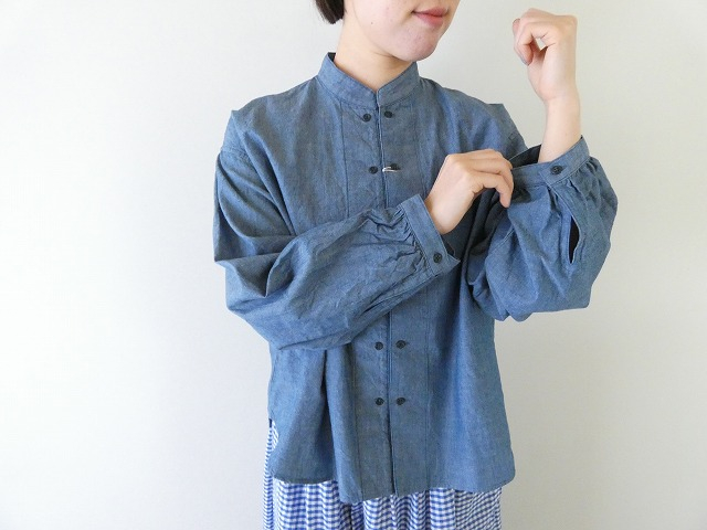 Sarahwear(サラウェア) Dungaree Farmers ダンガリーファーマーニコニコ釦シャツの商品画像5
