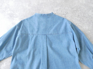 NOMBRE IMPAIR(ノンブルアンペール) ねじりピンタックデニムスタンドショートシャツの商品画像28