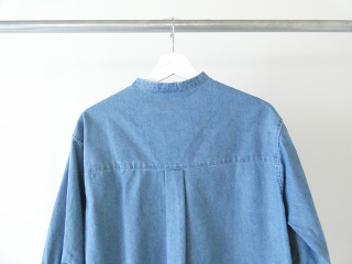 NOMBRE IMPAIR(ノンブルアンペール) ねじりピンタックデニムスタンドショートシャツの商品画像29