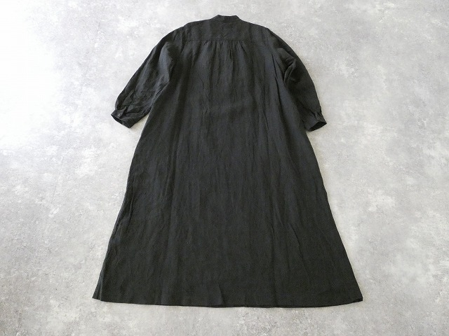 ichiAntiquite's(イチアンティークス) フレンチリネン胸元フリルドレスの商品画像13