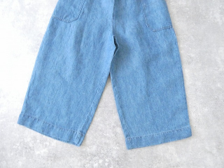 Hands of creation(ハンズオブクリエイション) 11ozリネンデニムサイドポケットキュロットパンツの商品画像24