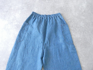 Hands of creation(ハンズオブクリエイション) 11ozリネンデニムサイドポケットキュロットパンツの商品画像30