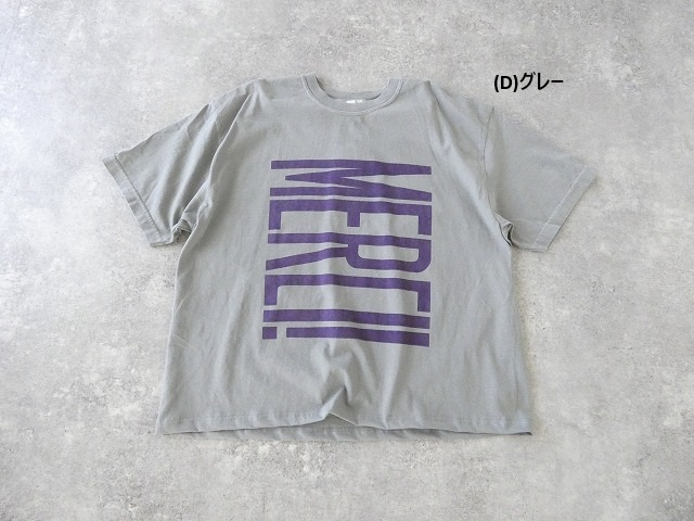ichi(イチ) ピグメントTシャツ MERCIの商品画像28