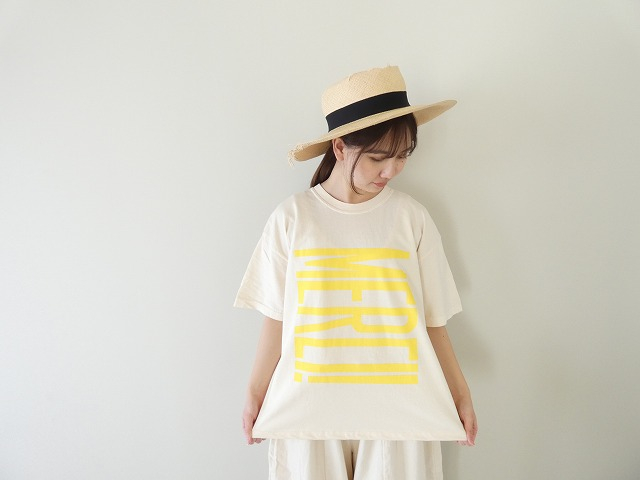 ichi(イチ) ピグメントTシャツ MERCIの商品画像4