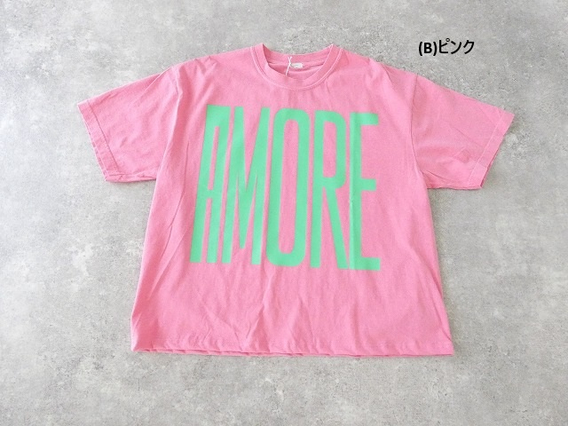 ichi(イチ) ピグメントTシャツ AMOREの商品画像42