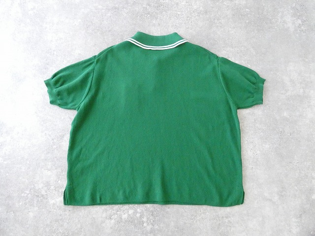 NARU スノーコットンラインポロ衿ニットの商品画像11