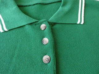 NARU スノーコットンラインポロ衿ニットの商品画像19