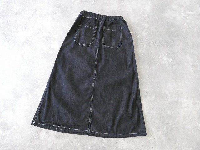 NARU 8オンスムラデニムベイカースカートの商品画像10