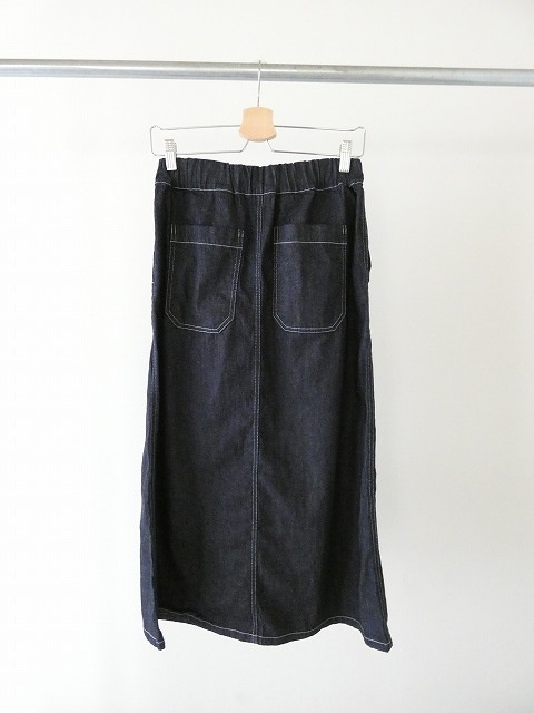 NARU 8オンスムラデニムベイカースカートの商品画像8