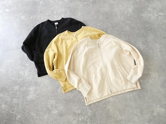 NATURAL LAUNDRY(ナチュラルランドリー) セントラル裏毛ウイングZIPカーディガンの商品画像3