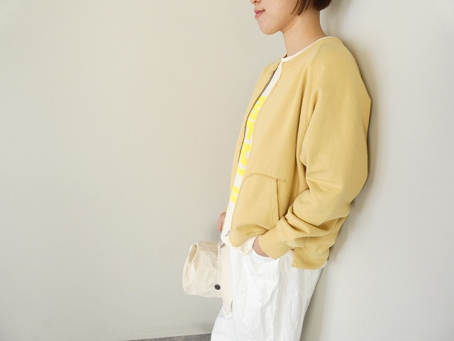 NATURAL LAUNDRY(ナチュラルランドリー) セントラル裏毛ウイングZIPカーディガンの商品画像6