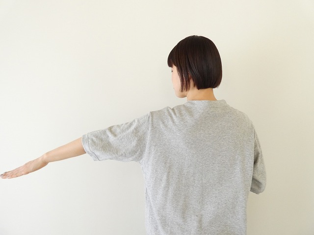 NATURAL LAUNDRY(ナチュラルランドリー) ミニ裏毛5分袖ラオフ虎プリントTシャツの商品画像5