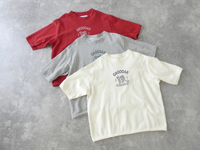NATURAL LAUNDRY(ナチュラルランドリー) ミニ裏毛5分袖ラオフ虎プリントTシャツの商品画像8