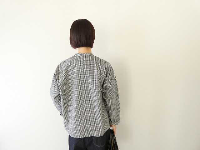 NATURAL LAUNDRY(ナチュラルランドリー) ダンプワッシャーギンガムチェックワイドカバージャケットの商品画像4