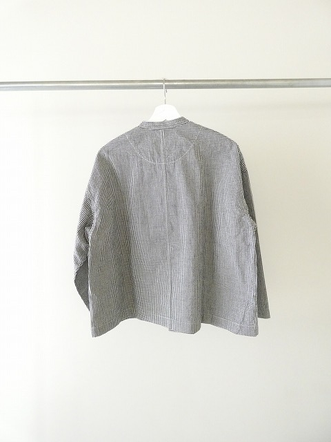 NATURAL LAUNDRY(ナチュラルランドリー) ダンプワッシャーギンガムチェックワイドカバージャケットの商品画像9
