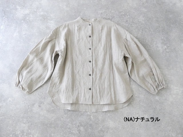 SSC 60リネンボトルネック前開きブラウスの商品画像28