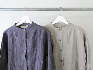 SSC 60リネンボトルネック前開きブラウスの商品画像52