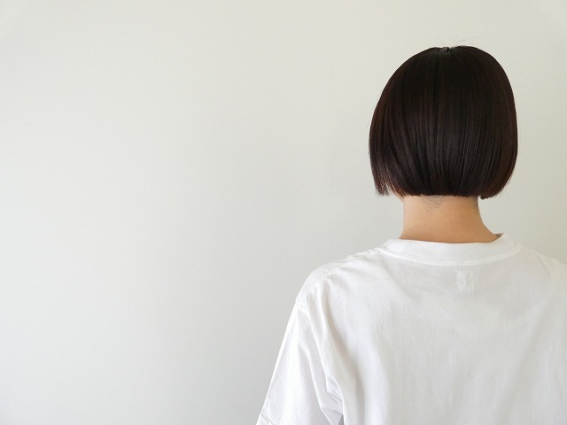 grin(グリン) オーガニックエーゲ海モノトーンねこプリント半袖Tシャツの商品画像7