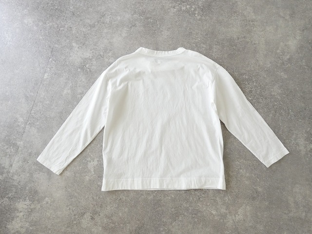 grin(グリン) オーガニックエーゲ海モノトーンねこ長袖プリントTシャツの商品画像8