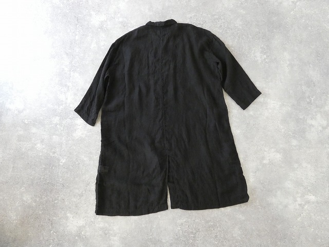 Brocante(ブロカント) リネン先染めガーゼジャルダンコートの商品画像10