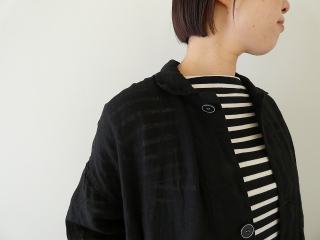 Brocante(ブロカント) リネン先染めガーゼジャルダンコートの商品画像21