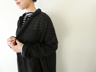 Brocante(ブロカント) リネン先染めガーゼジャルダンコートの商品画像24