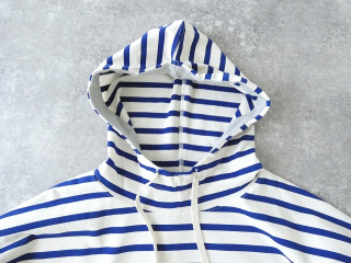 快晴堂(かいせいどう) セーラーボーダー裾ギャザーボーダーパーカーの商品画像21