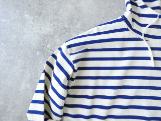 快晴堂(かいせいどう) セーラーボーダー裾ギャザーボーダーパーカーの商品画像23