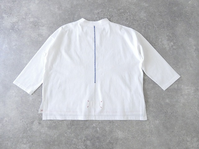 快晴堂(かいせいどう) Girl's TシャツWorkポケ・スタンド衿八分袖Tシャツの商品画像43