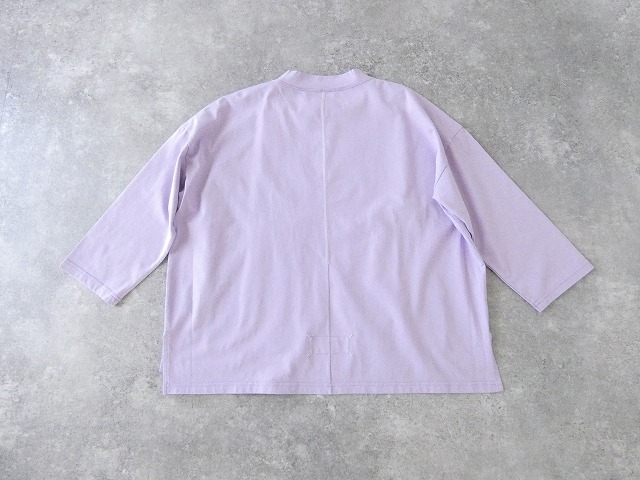 快晴堂(かいせいどう) Girl's TシャツWorkポケ・スタンド衿八分袖Tシャツの商品画像57