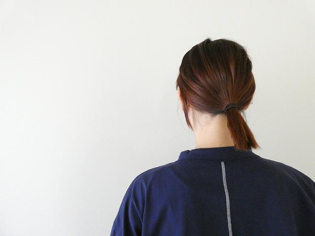 快晴堂(かいせいどう) Girl's TシャツWorkポケ・スタンド衿八分袖Tシャツの商品画像9