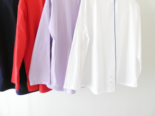 快晴堂(かいせいどう) Girl's Tシャツ脇スリット衿ギャザーTシャツの商品画像19