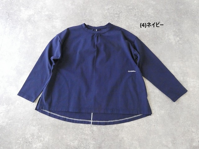 快晴堂(かいせいどう) Girl's Tシャツ脇スリット衿ギャザーTシャツの商品画像28