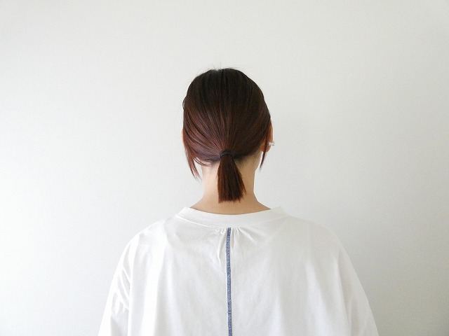 快晴堂(かいせいどう) Girl's Tシャツ脇スリット衿ギャザーTシャツの商品画像6