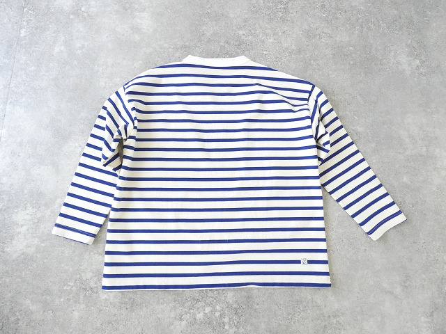 快晴堂(かいせいどう) HAYATE・セーラーボーダーTシャツ ワッペンペタペタ長袖Tシャツの商品画像12