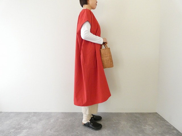 快晴堂(かいせいどう) Girl's ヴィンテージ馬布 ステッチたくさんワンピースの商品画像5