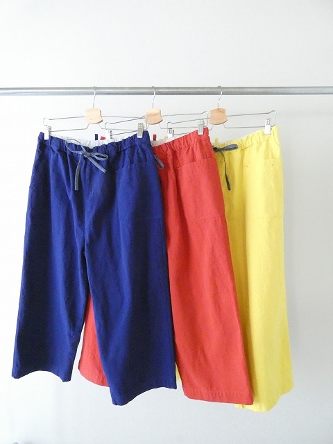 快晴堂(かいせいどう) HAYATE・After Hours Wear きれいな色のマリンウエアーマリネデッキクルーパンツの商品画像3