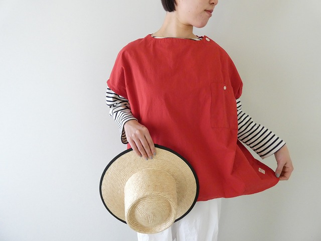 快晴堂(かいせいどう) Girl's・ヴィンテージ馬布 ステッチ沢山・フレンチTシャツの商品画像2